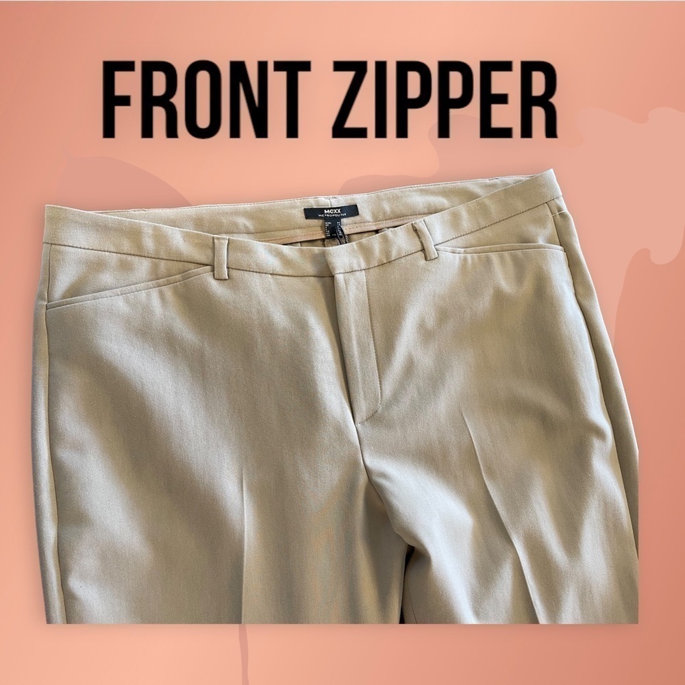 P090. NWOT Mexx Metropolitan Tan Khaki pants STYLE TP017 |12 - Picture 5 of 9